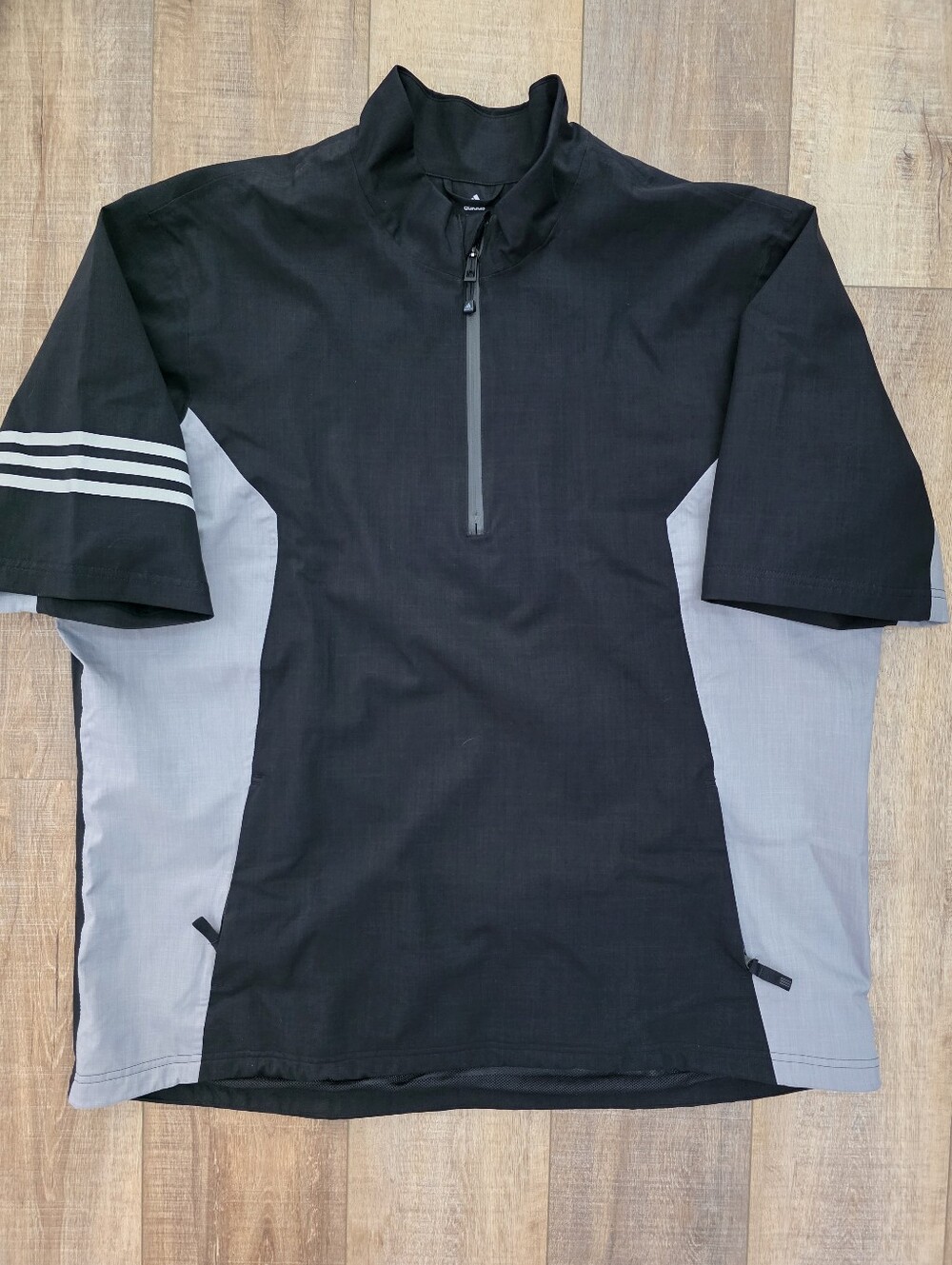 Adidas Short Sleeve Golf Windbreaker / Rain Jacket - XXL